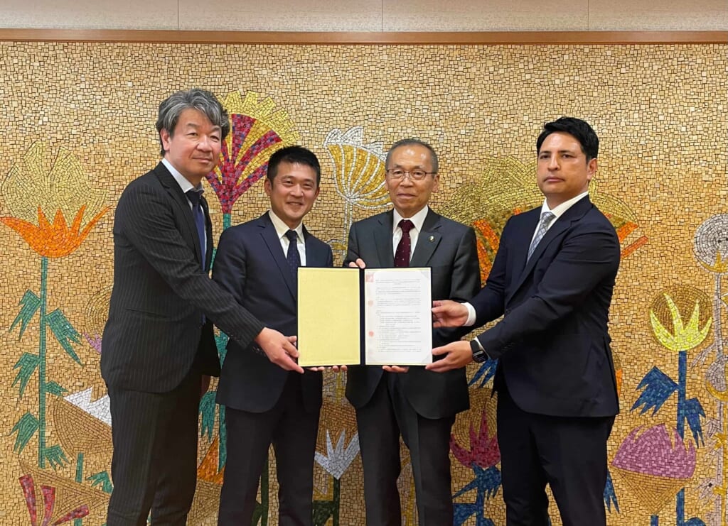 協定式の様子