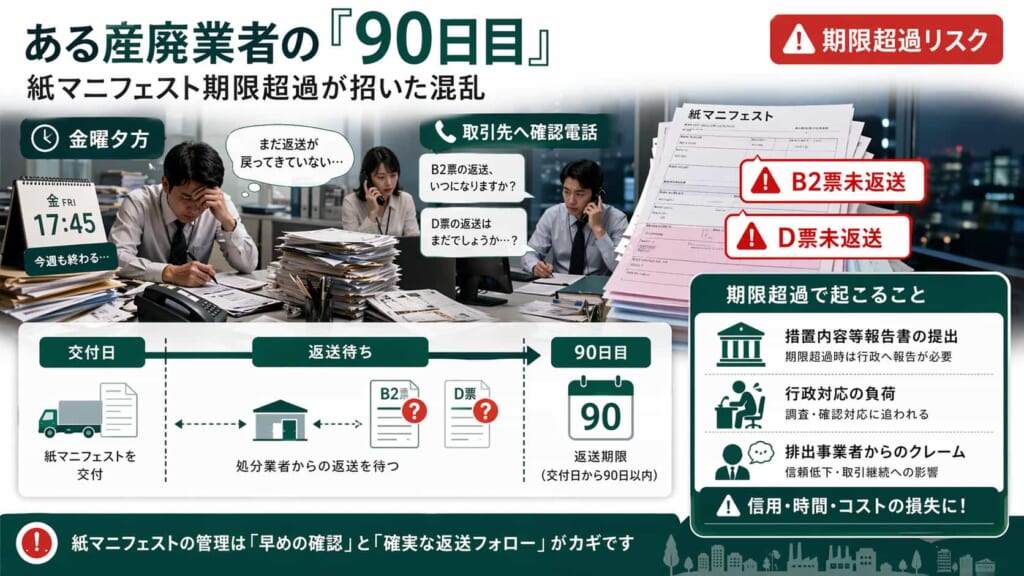 ある産廃業者の「90日目」